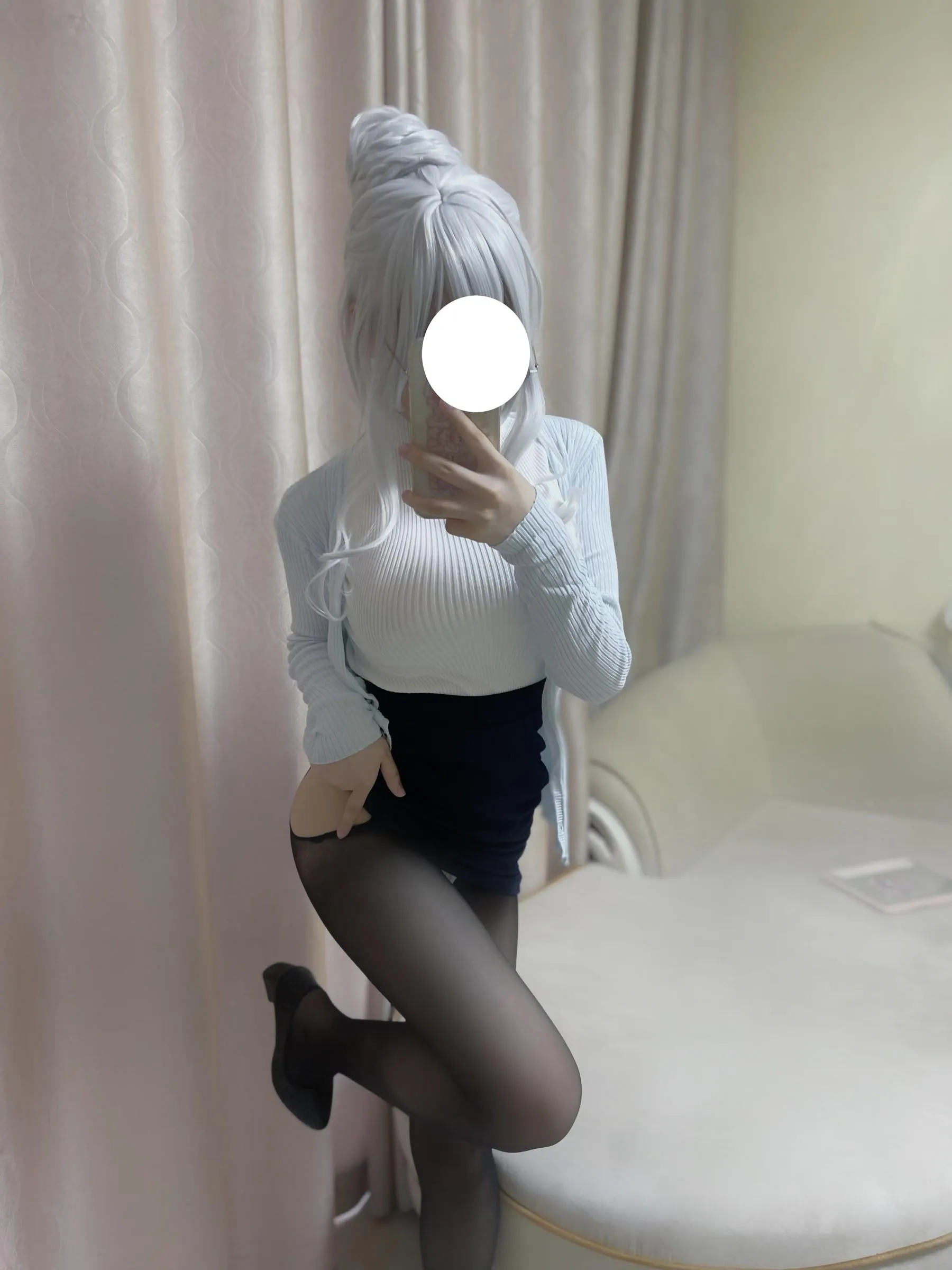 幼愛youmeko – NO.06 未亡人雪女cos [71P]插图7